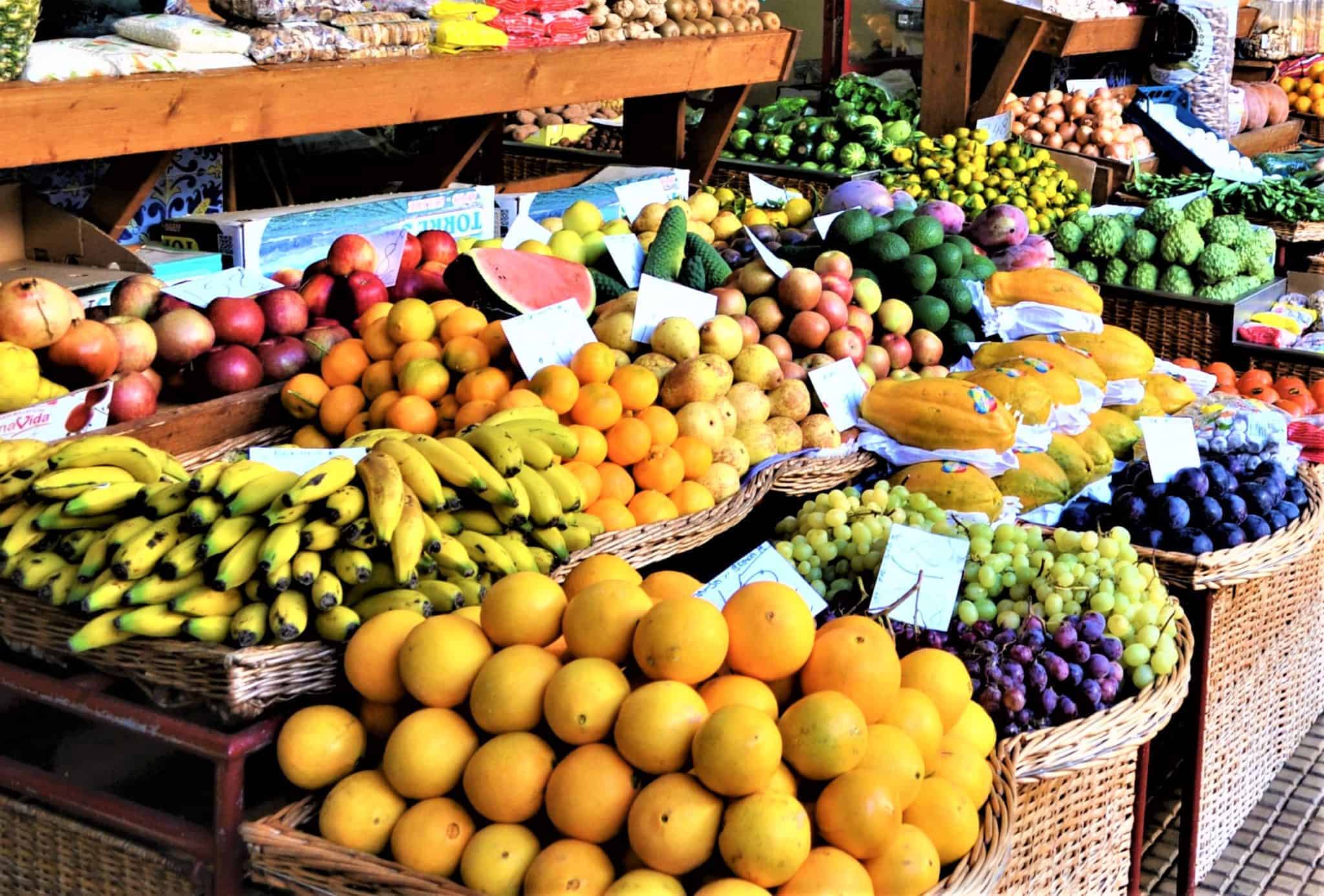 Marktstand Funchal- Titel - BellsWelt